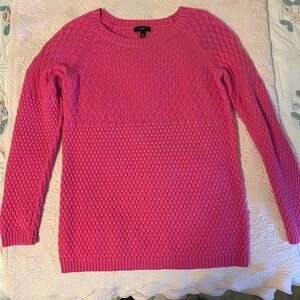 Talbots pink long sleeve sweater